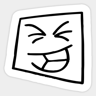 Square heads – Moods 22 Sticker